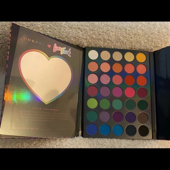 Morphe X Lisa Frank 35B Limited Edition Make Up Palette - Picture 2 of 4